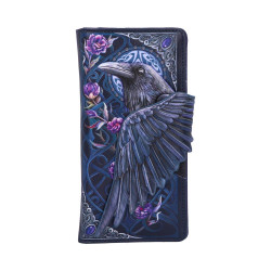 Ravens Flight Embossed Purse 18.5cm