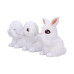 Three Wise Bunnies 9cm
