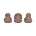Three Wise Sloths 8cm