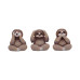Three Wise Sloths 8cm