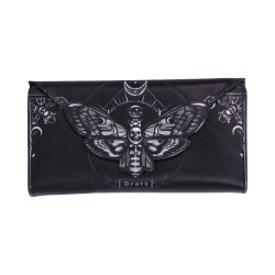 Deathâs Head Moth Embossed Purse