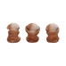 Three Wise Bulldogs 7.5cm