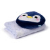 2-in-1 Blankeazzz Plush Toy & Travel Blanket - Adoramals Nico the Penguin