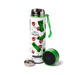 Reusable Insulated Drinks Bottle Digital Thermometer - Minecraft SSSâ¦ BOOM