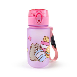 350ml Shatterproof Pop Top Children's Water Bottle - Pusheen the Cat Foodie