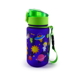 350ml Shatterproof Pop Top Children's Water Bottle - Space Cadet