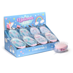 Glitter Shaped Hair Brush - Unicorn Magic