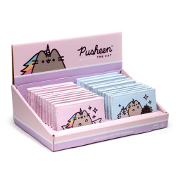Contactless Protection Fabric Card Holder Wallet - Pusheen the Cat Pusheenicorn