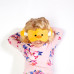 Relaxeazzz Travel Pillow & Eye Mask - Duck