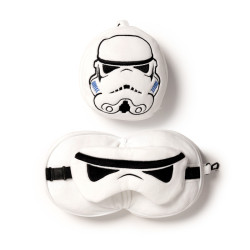 Relaxeazzz Travel Pillow & Eye Mask  - The Original Stormtrooper