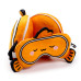 Relaxeazzz Travel Pillow & Eye Mask - Finley the Clown Fish