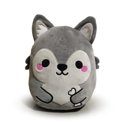 Squidglys Plush Toy - Adoramals Dorian the Wolf