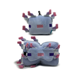 Relaxeazzz Travel Pillow & Eye Mask - Minecraft Axolotl