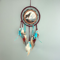 Dreamcatcher (Small) - Mountain Wolf
