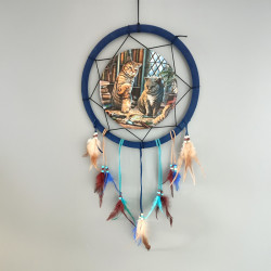 Dreamcatcher (Small) - Lisa Parker Purrlock Holmes Cat