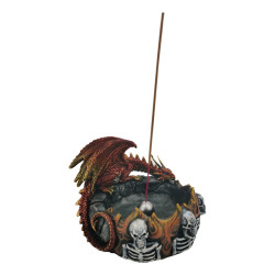 Dark Legends Dragon incense Burner - Ring of Fire
