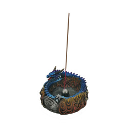 Dark Legends Dragon incense Burner - Circle of Fire