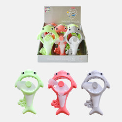 Hand Operated Hand Fan - Shark
