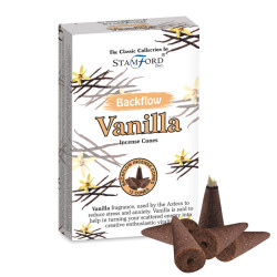 Stamford Backflow Incense Cones - Vanilla