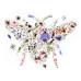 130pc Wooden Jigsaw Puzzle - Nectar Meadows Bee
