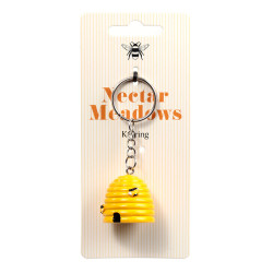 Novelty Keyring - Nectar Meadows Beehive
