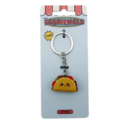 Novelty Keyring - Foodiemals Frida the Taco