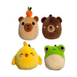 Squidglys Plush Mini Keyring - Adoramals