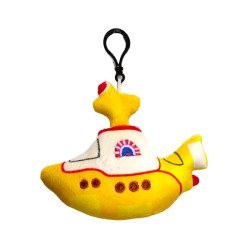 Squidglys Plush Mini Keyring - The Beatles Yellow Submarine