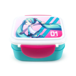 Bento Clip Lock Lunch Box with Cutlery - Hatsune Miku
