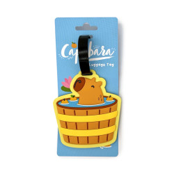 PVC Luggage Tag - Capybara