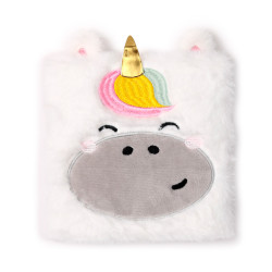 Plush Notebook - Adoramals Adoracorn Unicorn