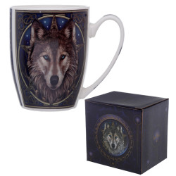 Porcelain Mug - Lisa Parker Wild One Wolf