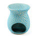 Ceramic Crackled Glaze Cut Out Pattern Oil Burner