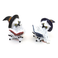 Wise Old Magical Owl - Reading Spell Books