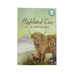 Standard Deck of Playing Cards - Jan Pashley Highland Coo Cow