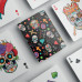 Standard Deck of Playing Cards - Day of the Dead
