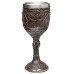 Decorative Goblet - Brushed Gold Wood Effect Pirate