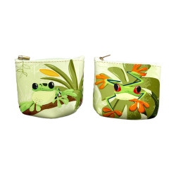 PVC Purse - Tropical Frogs