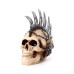 Decorative Ornament - Punk Skull with Chains & Blades Mohican