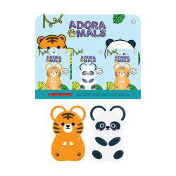 Kids Scissors in Magnetic Holder - Adoramals Wild