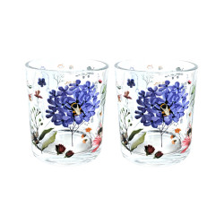 Glass Tumbler Set of 2 250ml - Nectar Meadows
