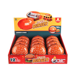 Press & Launch Action Toy - Hamburger Truck