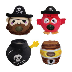 Queasy Squeezies Fidget Toy - Jolly Rogers Pirate