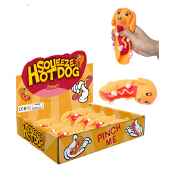 Stretchy Stress/Fidget Toy - Hot Dog Sausage Dog
