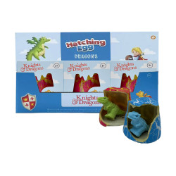 Hatching Egg Toy - Knights & Dragons