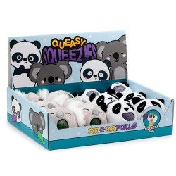 Queasy Squeezies Fidget Toy - Adoramals Zoo Panda & Koala