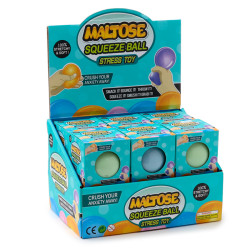 Maltose Glow in the Dark Stress Toy - Ball