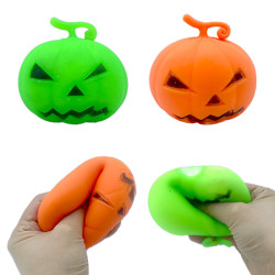 Soft Squeezy Fidget Toy - Pumpkin