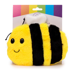 Microwavable Plush Lavender Heat Pack - Bumble Bee