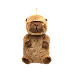 Hot Water Bottle with Plush Cover 650ml - Capybara